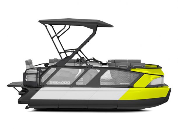 Voici la nouvelle gamme de pontons Sea-doo Switch - Les Plaisanciers